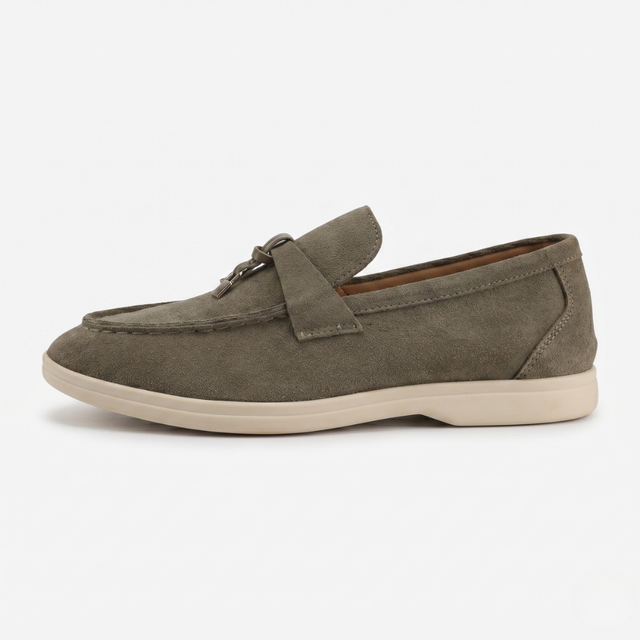 NOMU | Men's Casual Suede Loafers – Slip-On Smart Casual Shoes