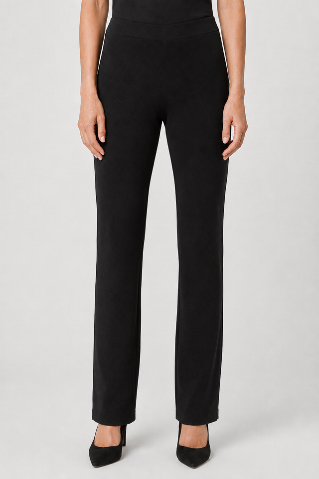 NOMU | Women’s Stretch Knit Trousers – Effortless Sophistication