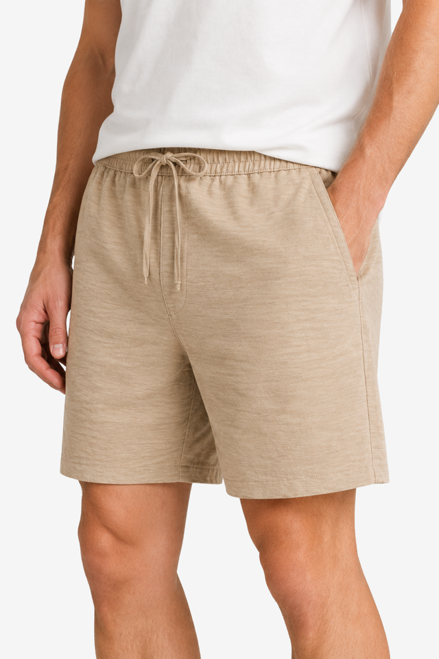 NOMU | Men's Drawstring Shorts – Elastic Waist Casual Pocket Design