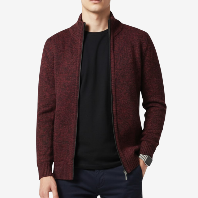 NOMU | Men’s Knitted Zip Cardigan