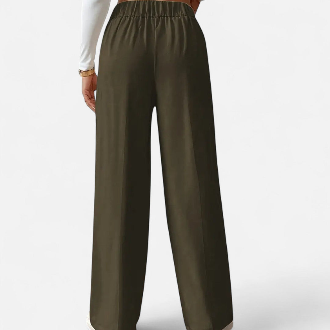 Women’s Button-Detail Pants – Refined Silhouette