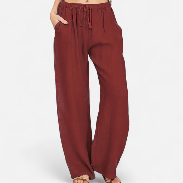 Women’s Wide Leg Trousers – Effortless Elegance