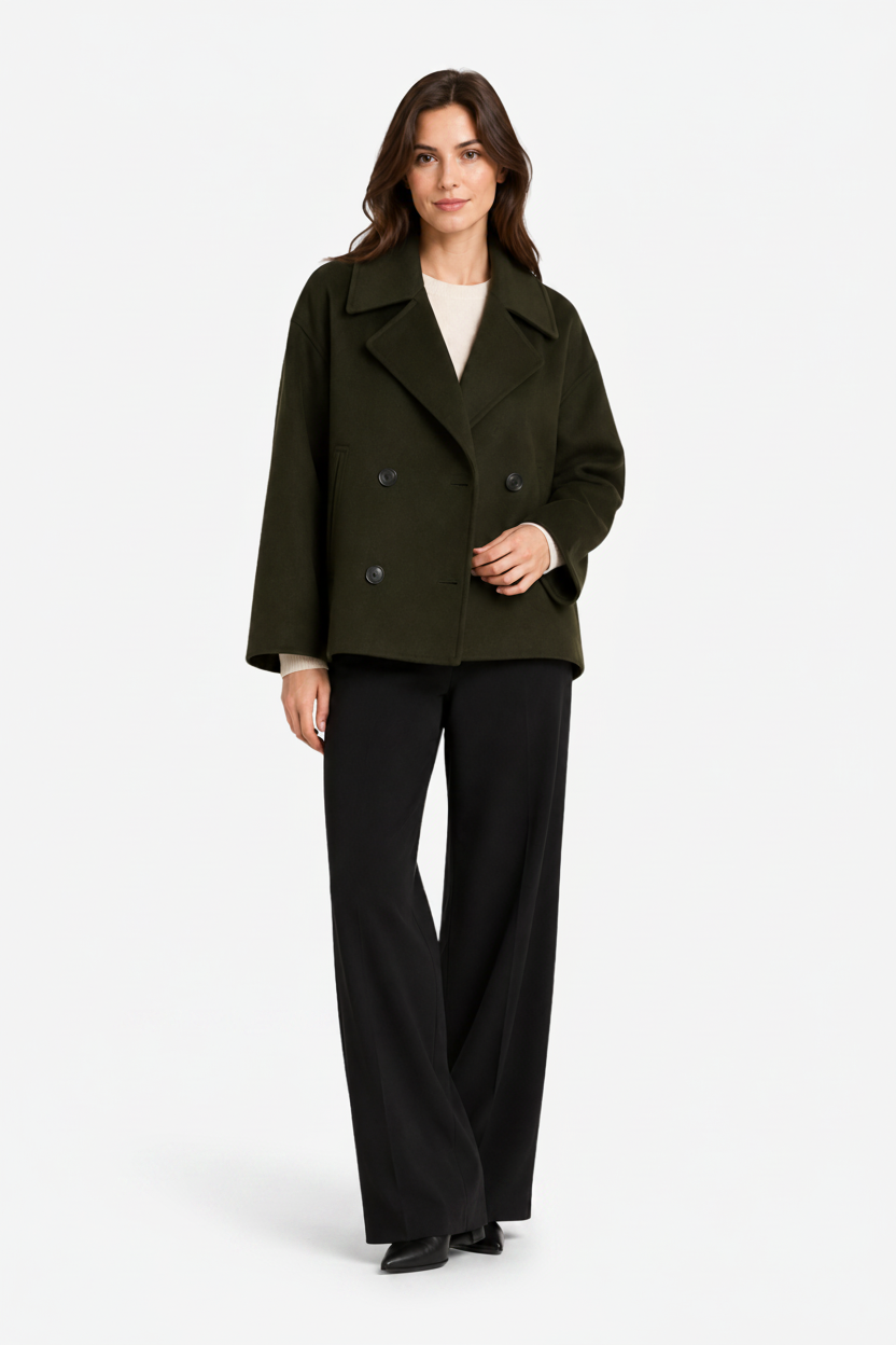 NOMU | Women’s Double Breasted Coat