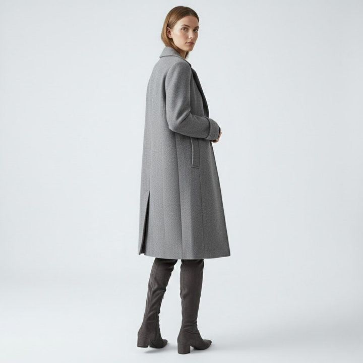 NOMU | Women's Over-the-Knee Stretch Boots – Minimalist Block Heel Thigh-High Boots