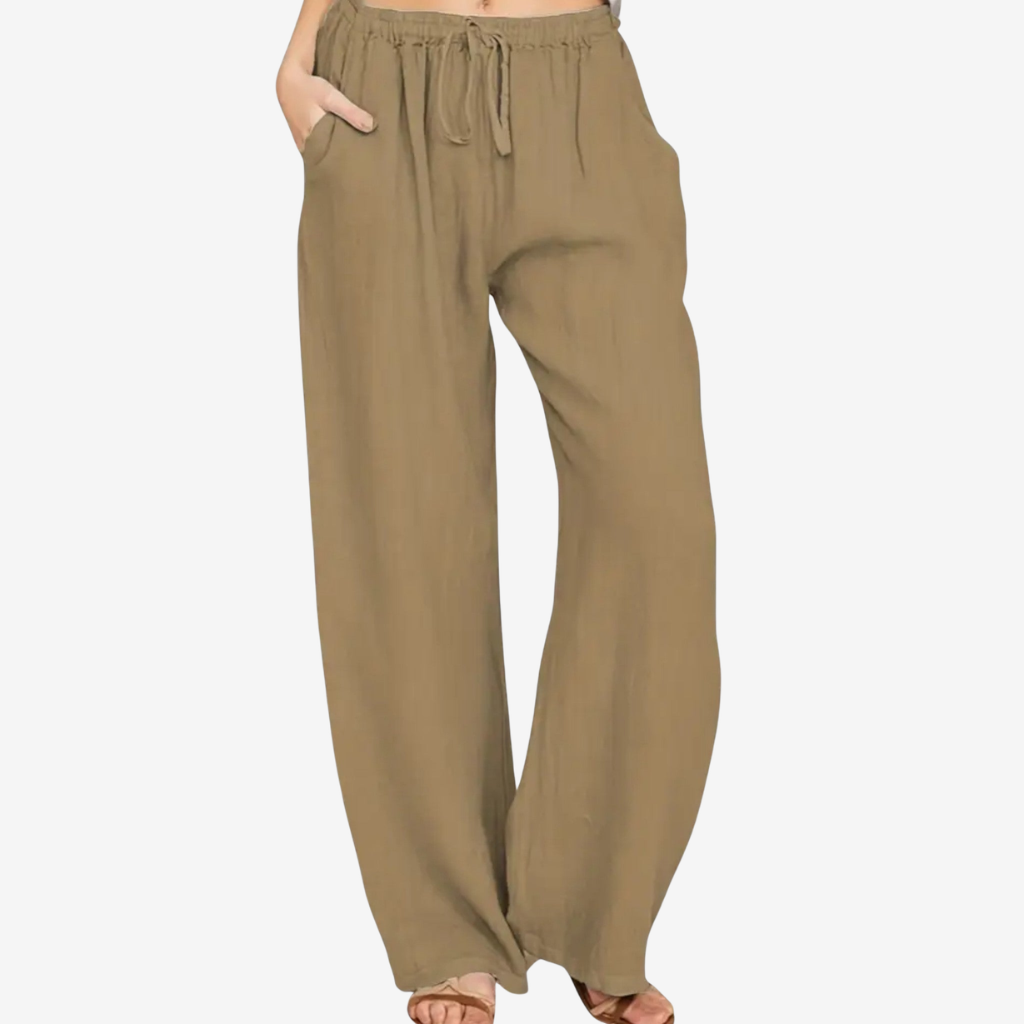 NOMU | Women’s Wide Leg Trousers – Effortless Elegance
