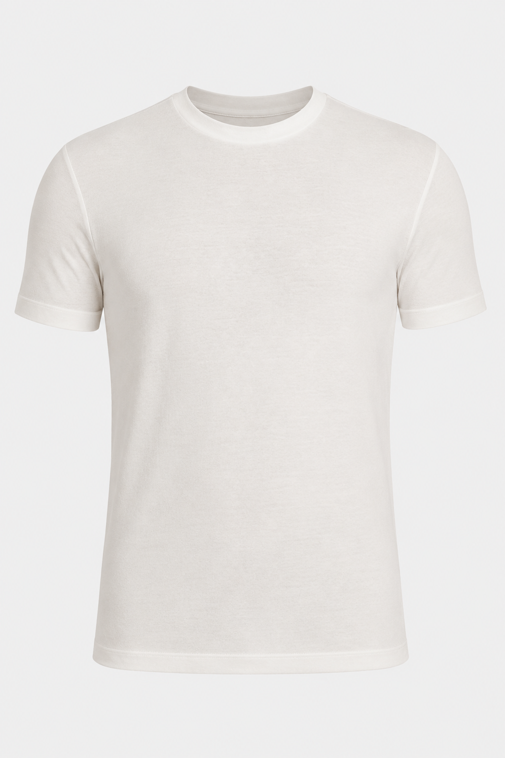 NOMU | Men's Slim Fit Crew Neck T-Shirt – Soft Stretch Everyday Essential