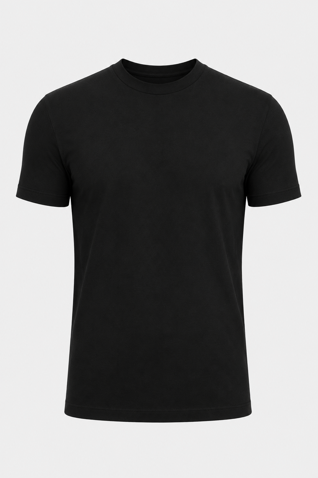 NOMU | Men's Slim Fit Crew Neck T-Shirt – Soft Stretch Everyday Essential