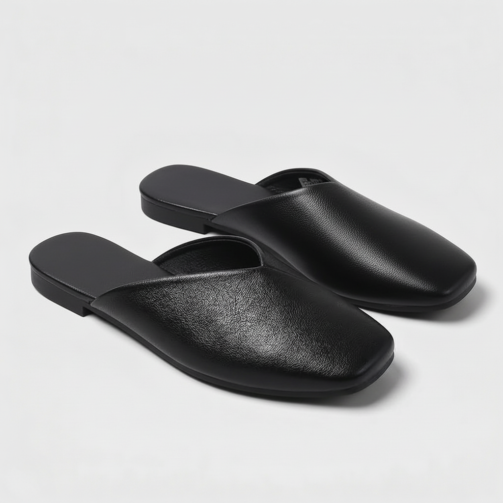 NOMU | Women’s Closed-Toe Slip-On Flat Mules