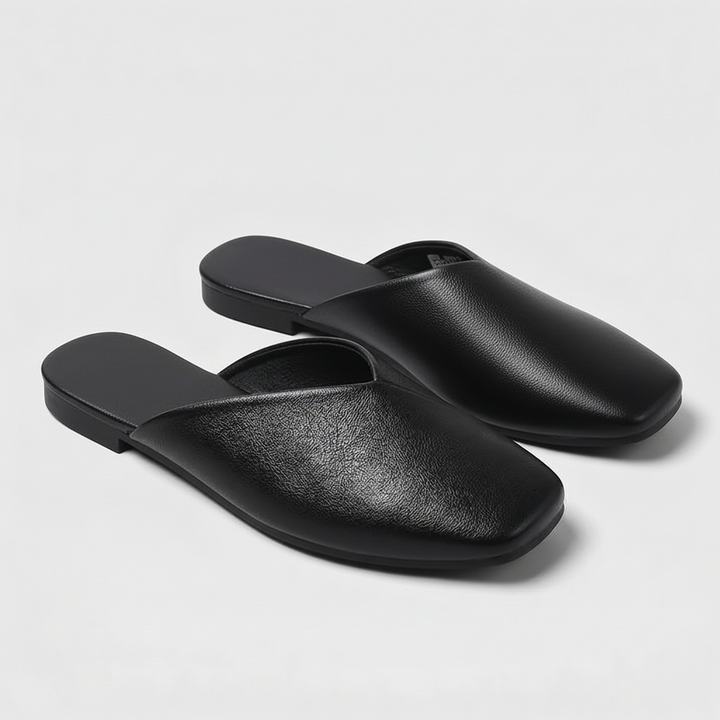 NOMU | Women’s Closed-Toe Slip-On Flat Mules