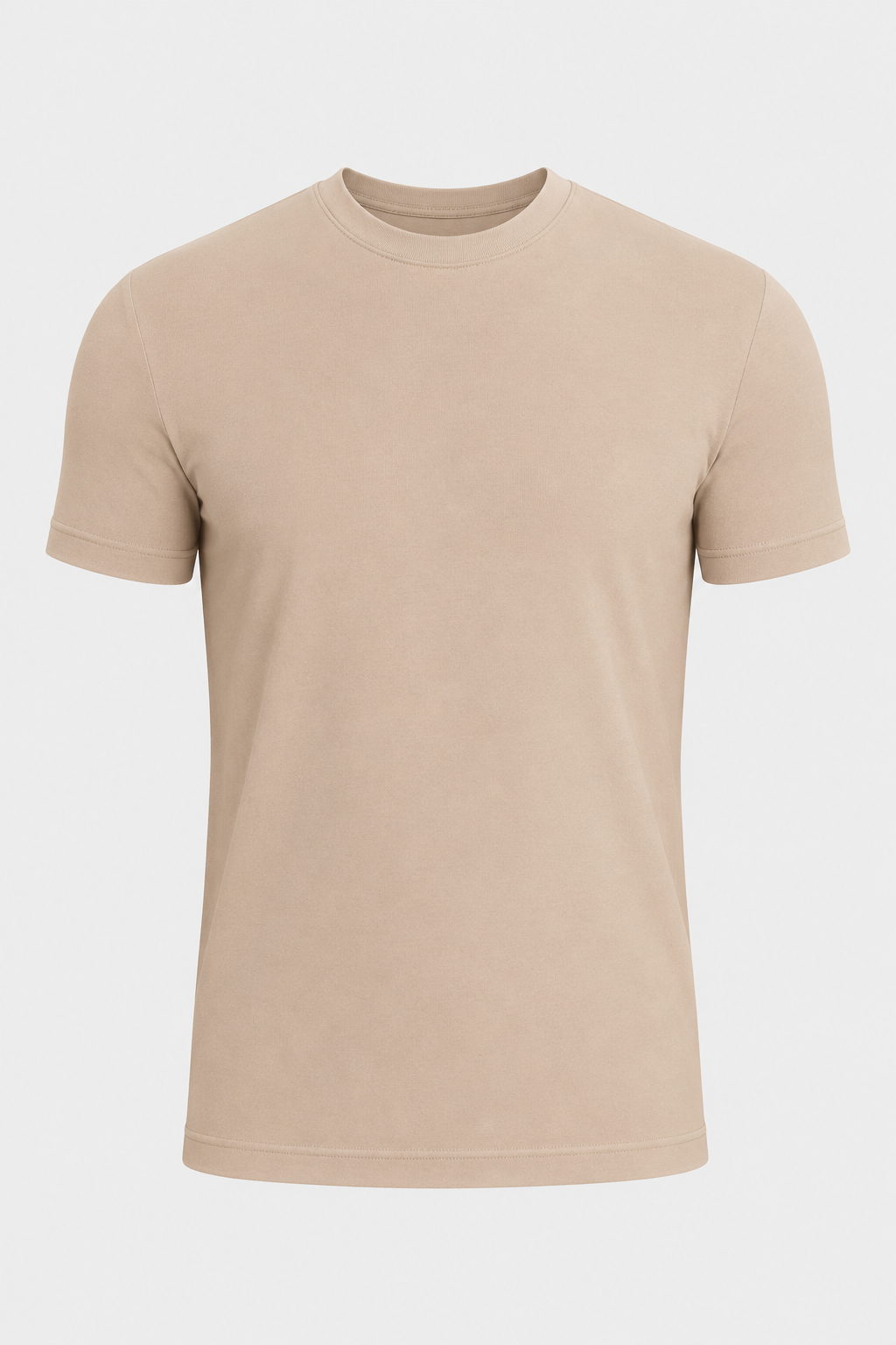 NOMU | Men's Slim Fit Crew Neck T-Shirt – Soft Stretch Everyday Essential