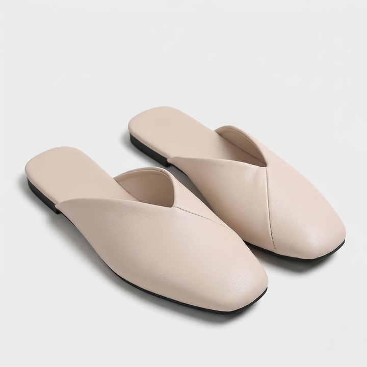NOMU | Women’s Closed-Toe Slip-On Flat Mules