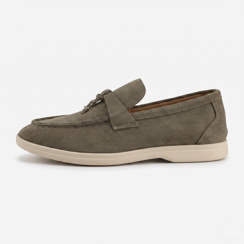 NOMU | Men's Casual Suede Loafers – Slip-On Smart Casual Shoes