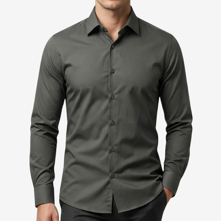 NOMU | Men’s Slim-Fit Button-Down Shirt