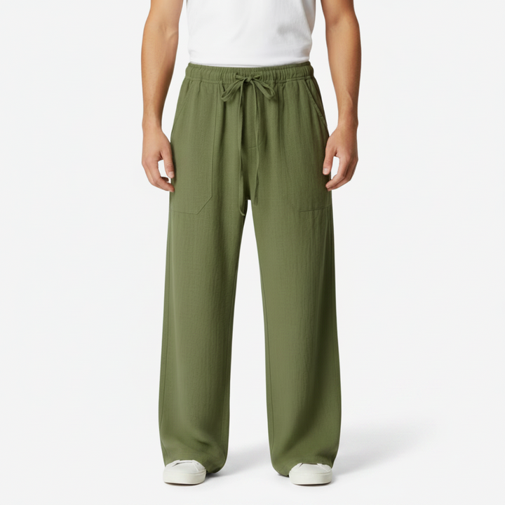 NOMU | Men’s Oversized Wide Leg Casual Trousers