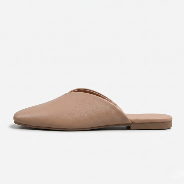 NOMU | Women’s Closed-Toe Slip-On Flat Mules
