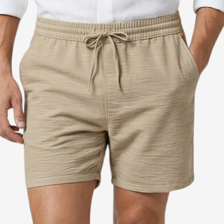 NOMU | Men's Drawstring Shorts – Elastic Waist Casual Pocket Design