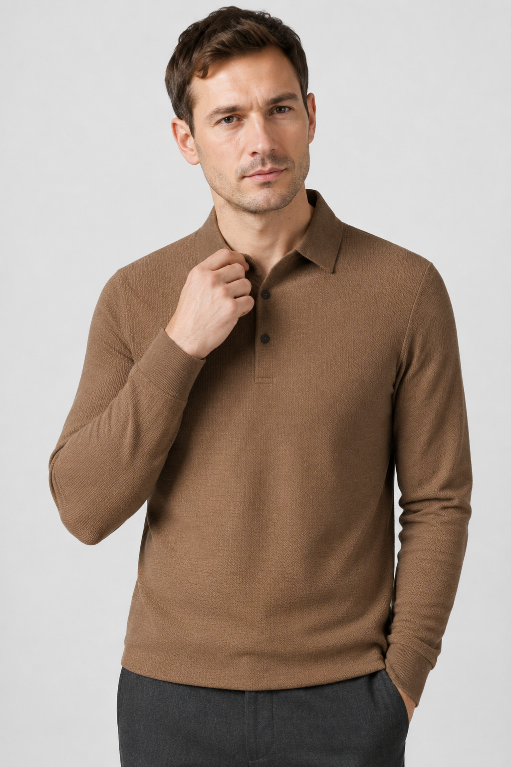 NOMU | Men’s Knitted Business Polo