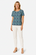 Floral-Blue