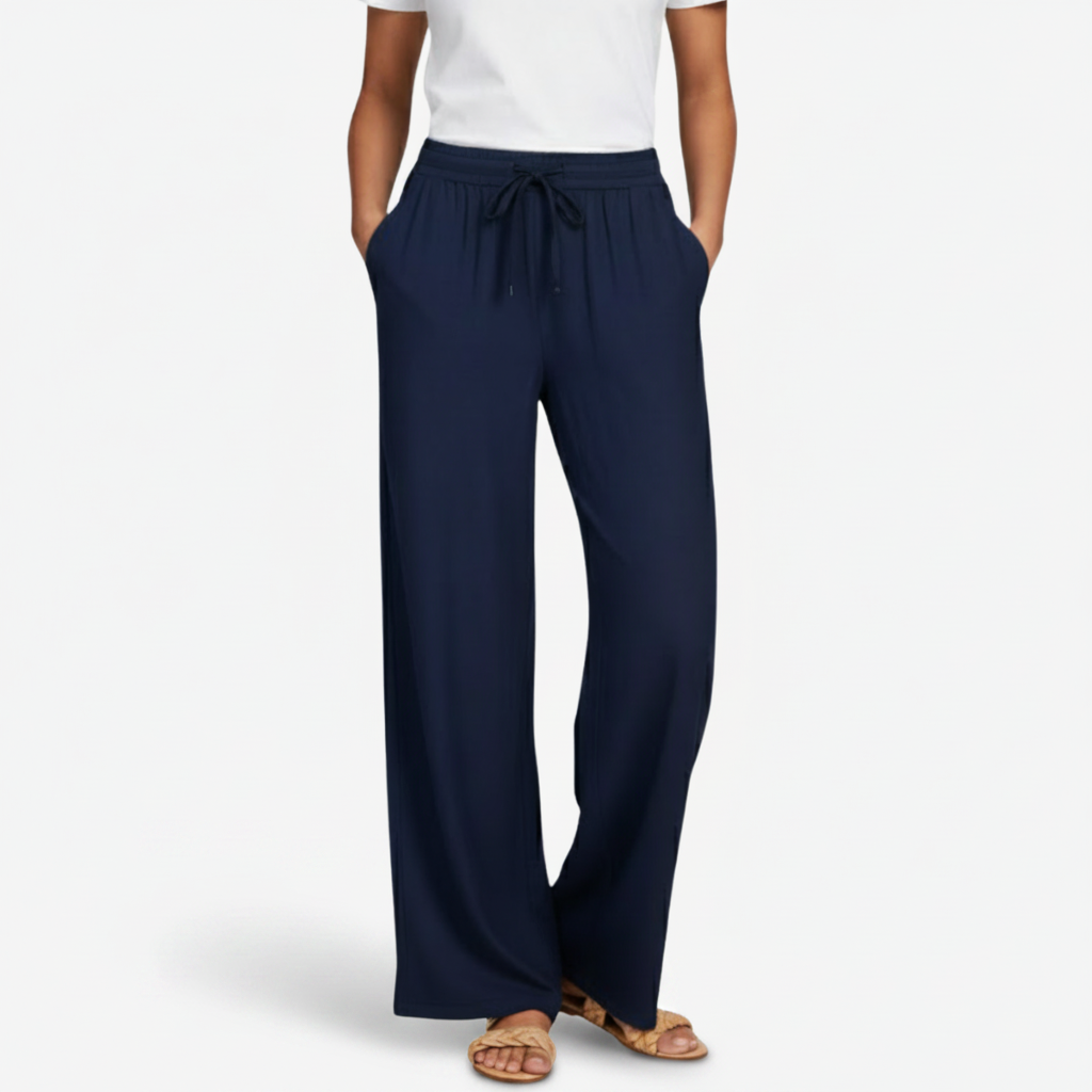 NOMU | Women’s Wide Leg Trousers – Effortless Elegance