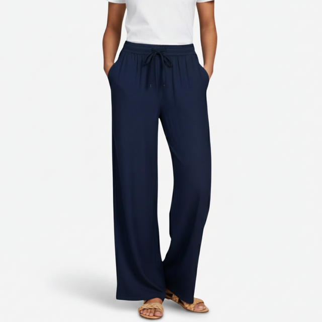 NOMU | Women’s Wide Leg Trousers – Effortless Elegance