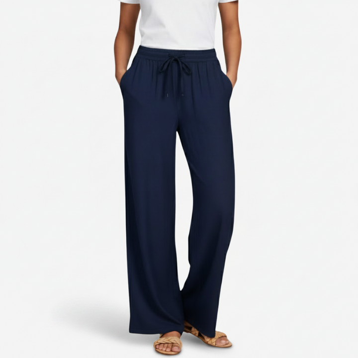 NOMU | Women’s Wide Leg Trousers – Effortless Elegance