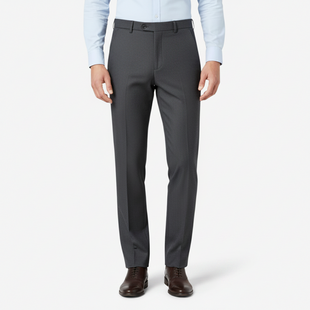 NOMU | Men’s Timeless Straight Cut Suit Trousers