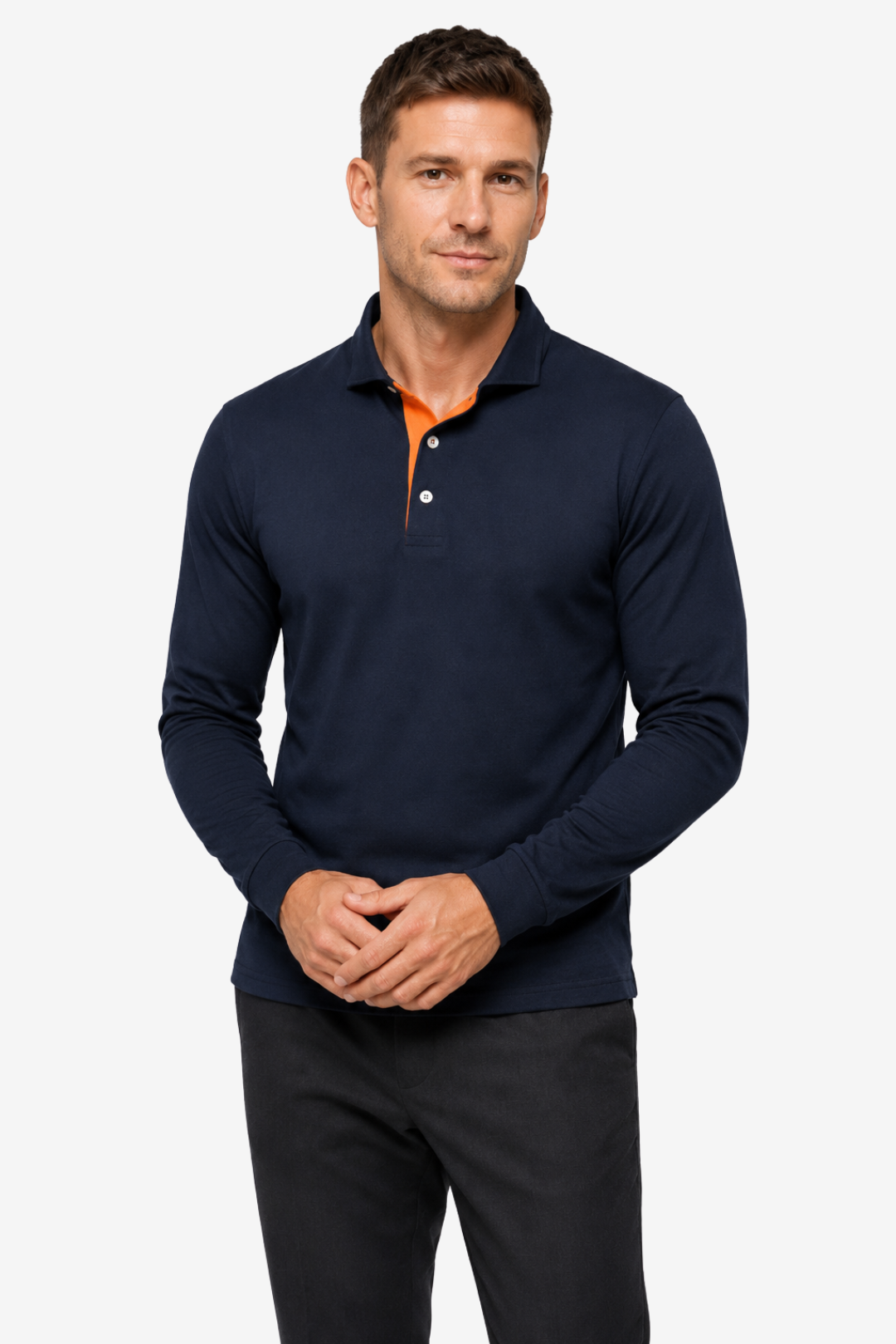 NOMU | Men's Long Sleeve Polo Shirt