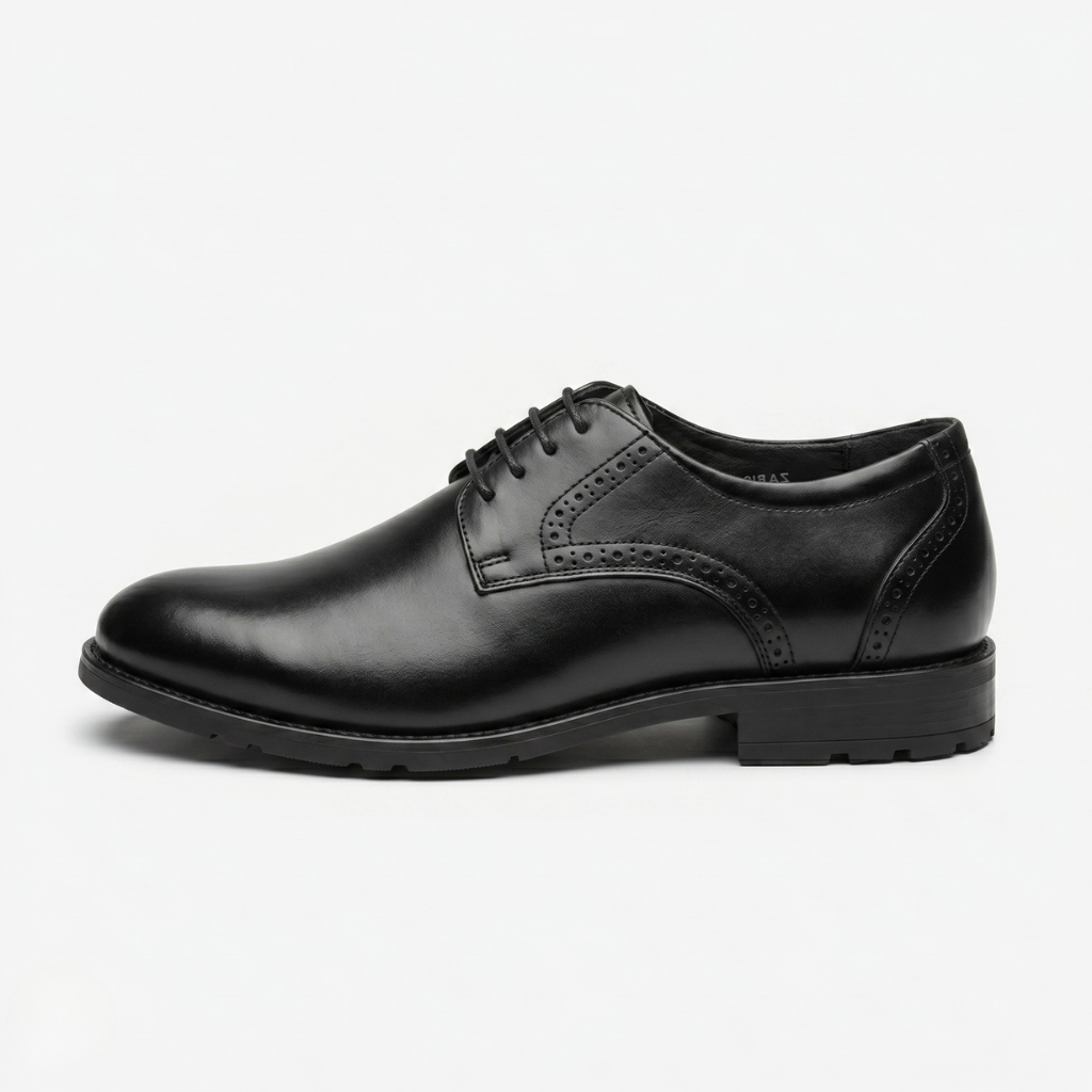 NOMU | Men's Classic Derby Dress Shoes – Formal Lace-Up Leather Oxfords