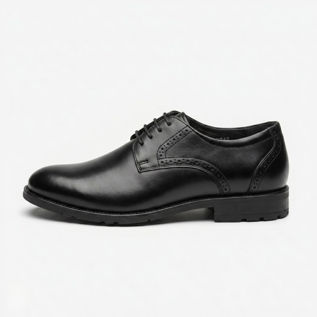 NOMU | Men's Classic Derby Dress Shoes – Formal Lace-Up Leather Oxfords