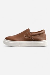 NOMU | Men’s Leather Casual Sneakers – Refined Comfort