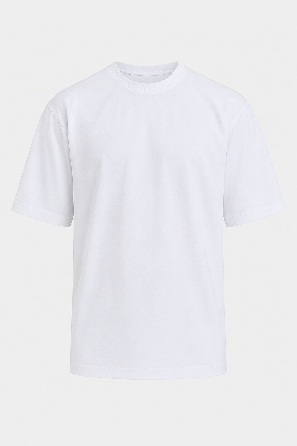 NOMU | Men's Oversized Crew Neck T-Shirt – Relaxed Fit Casual Everyday Tee