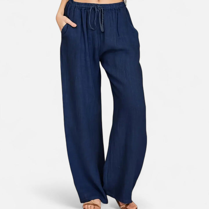 Women’s Wide Leg Trousers – Effortless Elegance