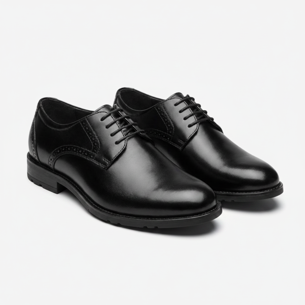 NOMU | Men's Classic Derby Dress Shoes – Formal Lace-Up Leather Oxfords