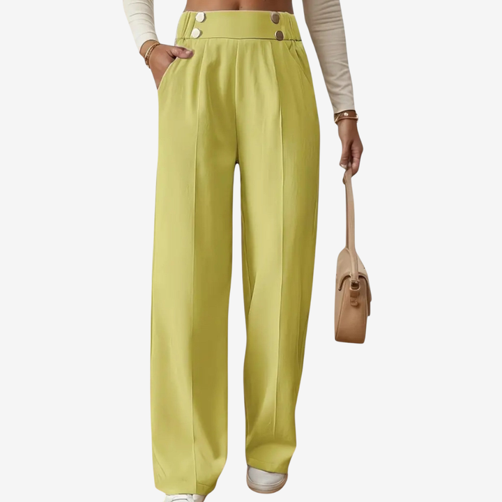 NOMU | Women’s Straight Leg Pants – Classic Refinement