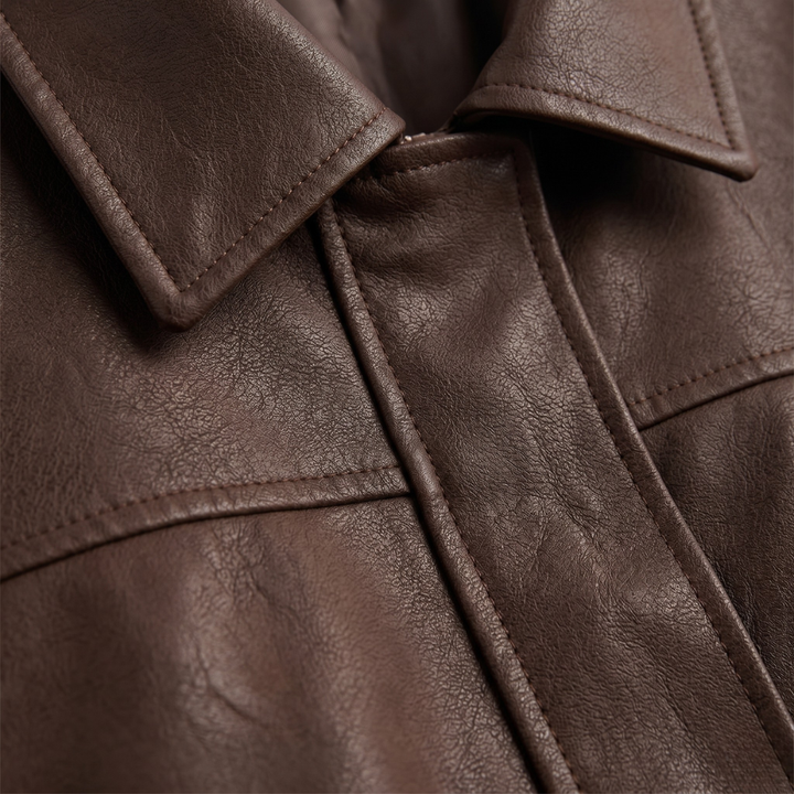 NOMU | Women’s Leather Cropped Jacket