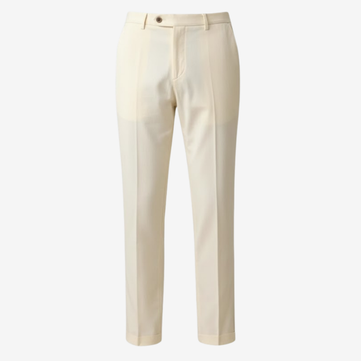 NOMU | Men's Slim Fit Dress Trousers – Tailored Formal Ankle Pants