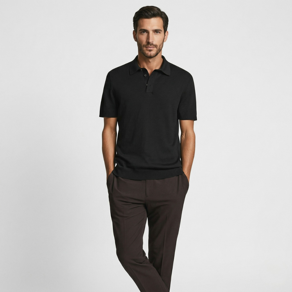 NOMU | Men’s Classic Short Sleeve Polo Shirt