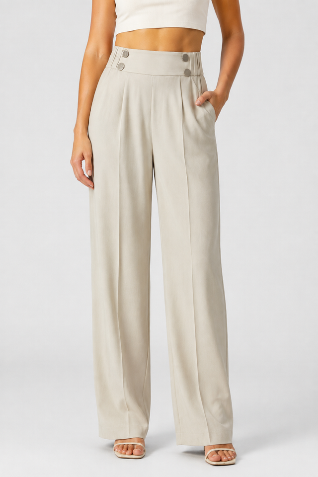 NOMU | Women’s Straight Leg Pants – Classic Refinement