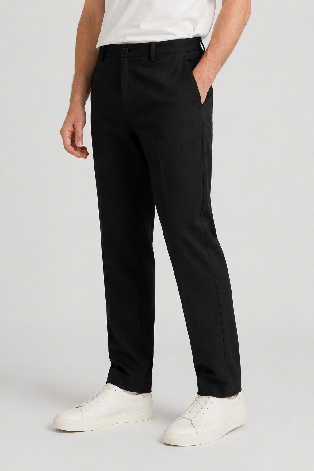 NOMU | Men's Tailored Dress Pants – Slim Fit Smart Casual Trousers