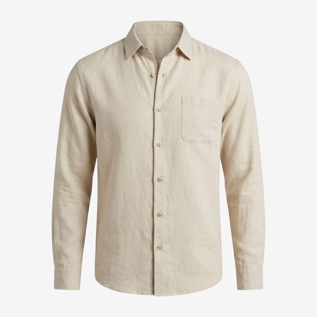 NOMU | Men’s Long Sleeve Button-Up Casual Shirt