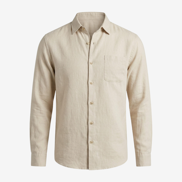 NOMU | Men’s Long Sleeve Button-Up Casual Shirt