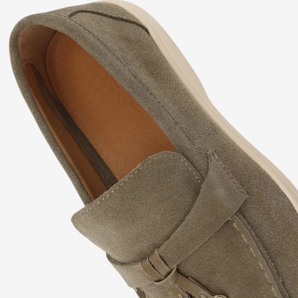 NOMU | Men's Casual Suede Loafers – Slip-On Smart Casual Shoes