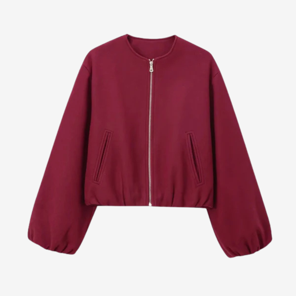 NOMU | Women’s Zippered Bomber Jacket