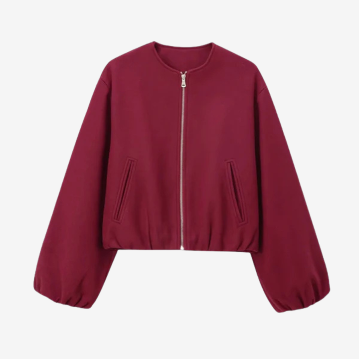 NOMU | Women’s Zippered Bomber Jacket
