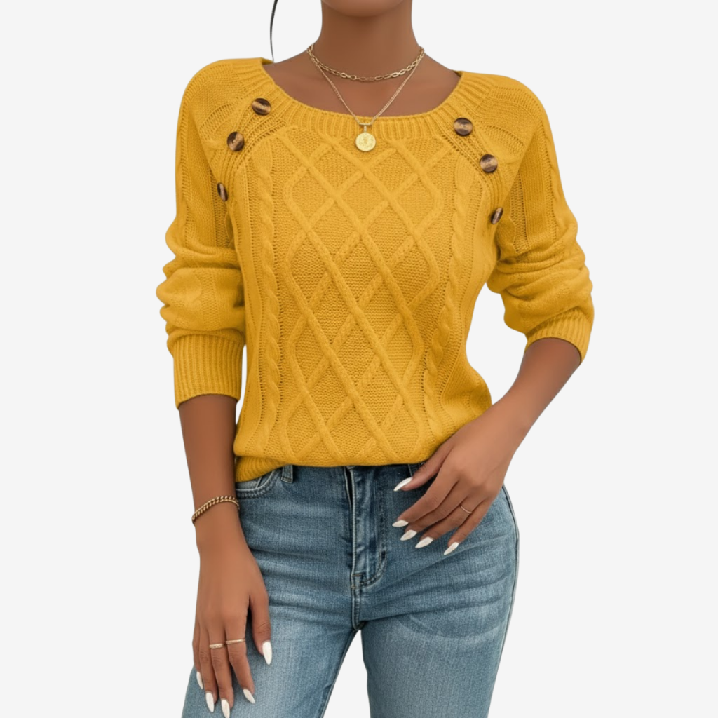 NOMU | Women’s Cable Knit Sweater – Heritage Comfort
