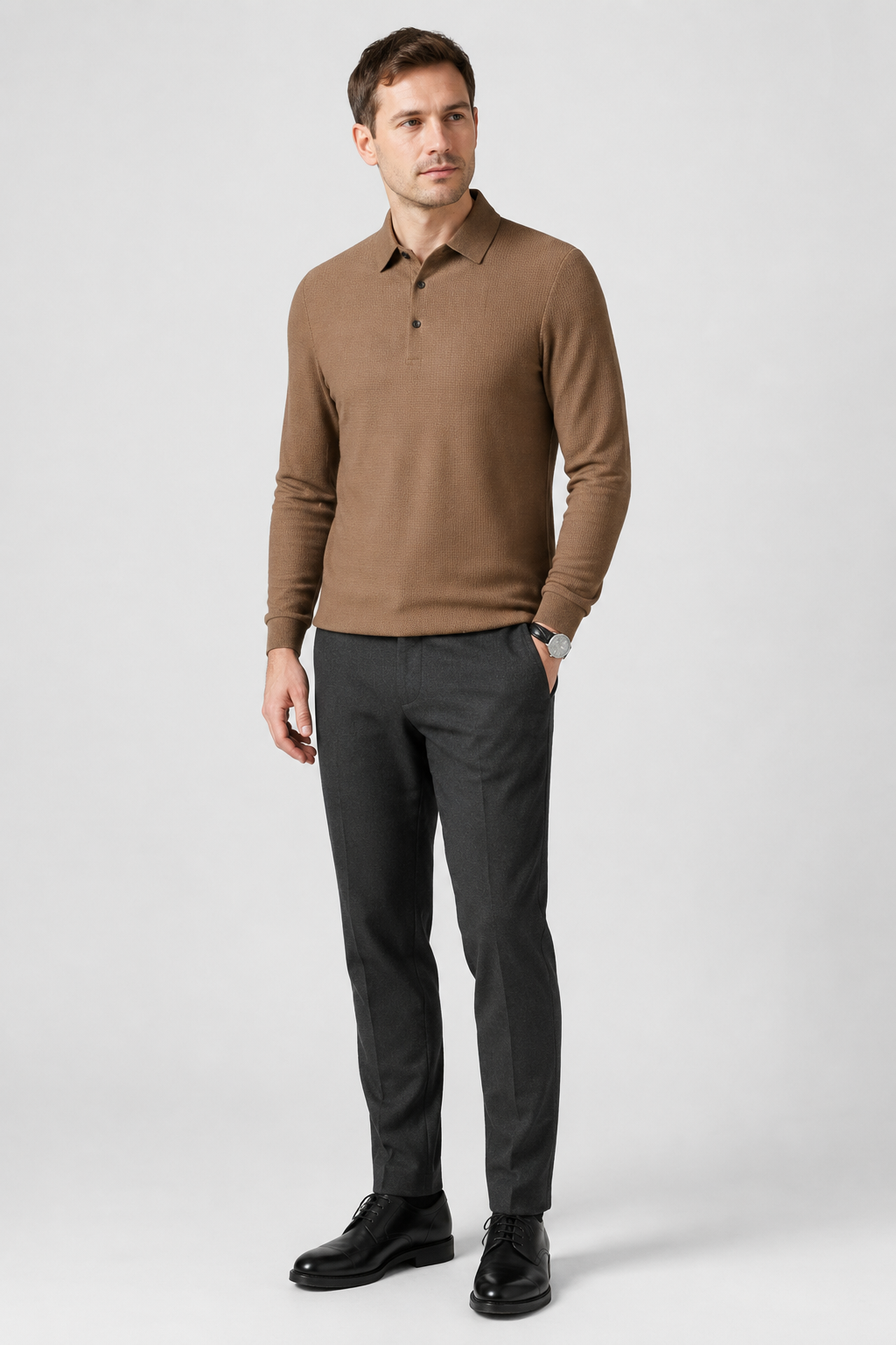 NOMU | Men’s Knitted Business Polo