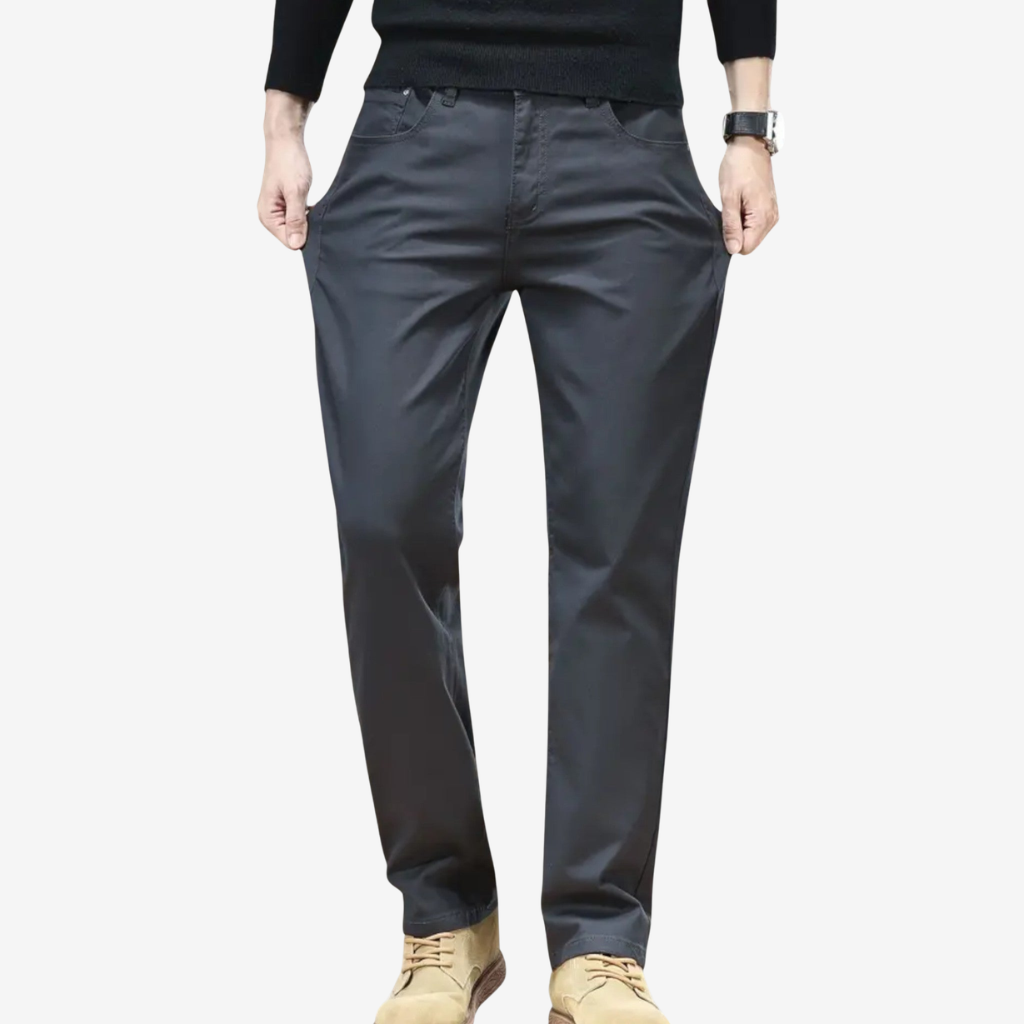 NOMU | Men’s Slim Fit Casual Trousers