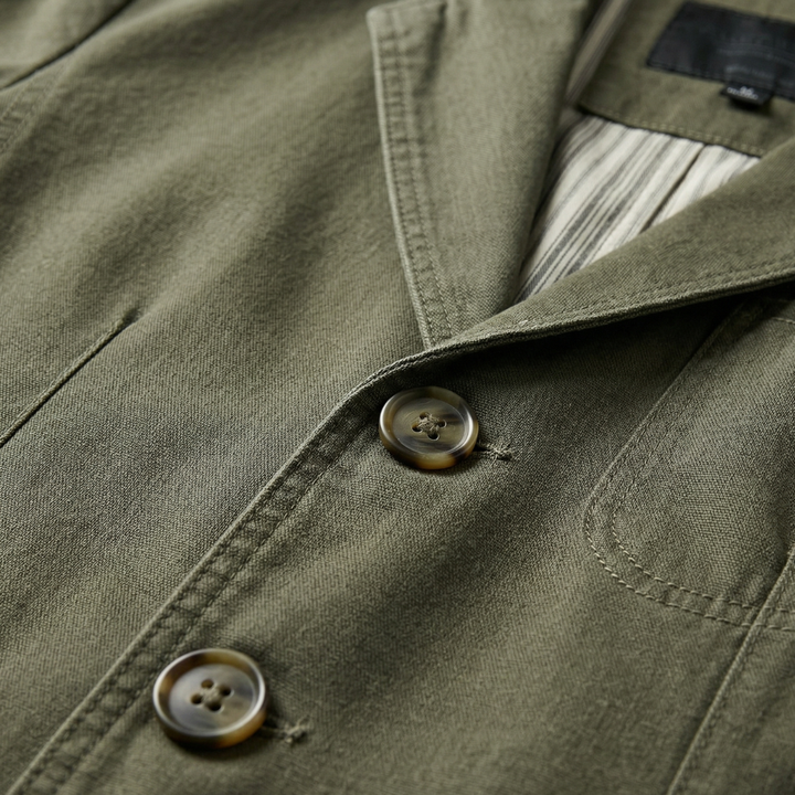 NOMU | Men's Smart Casual Cotton Blazer – Modern Tailored Jacket