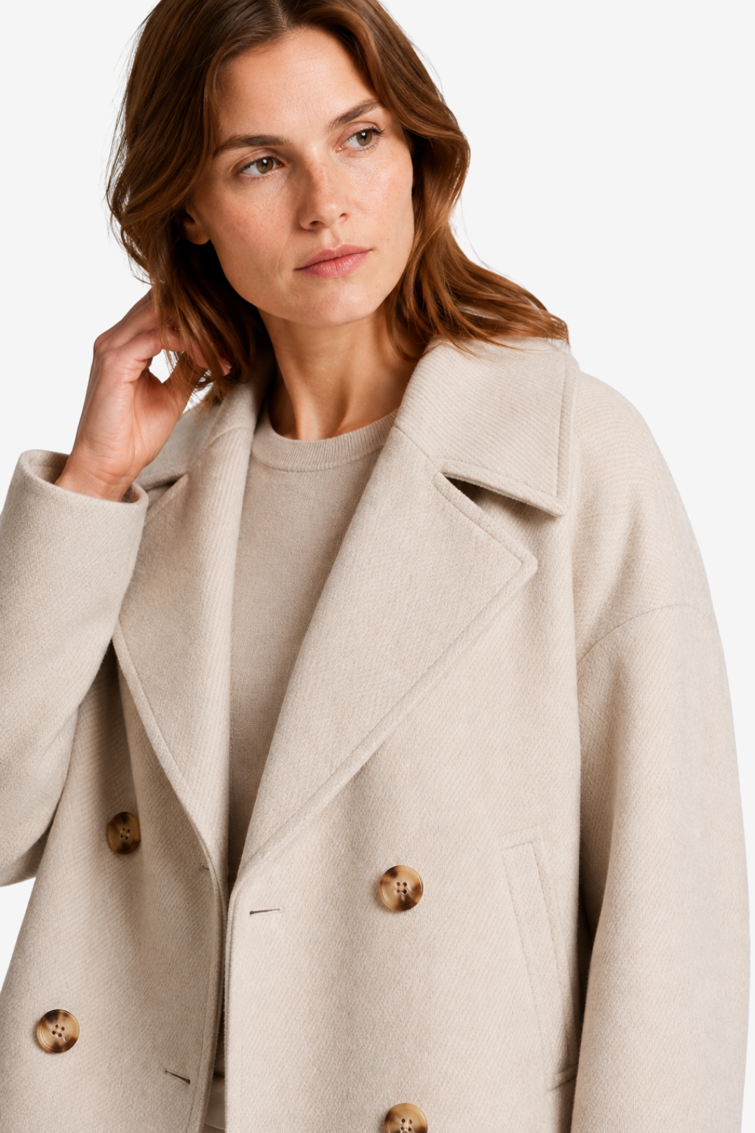 NOMU | Women’s Double Breasted Coat