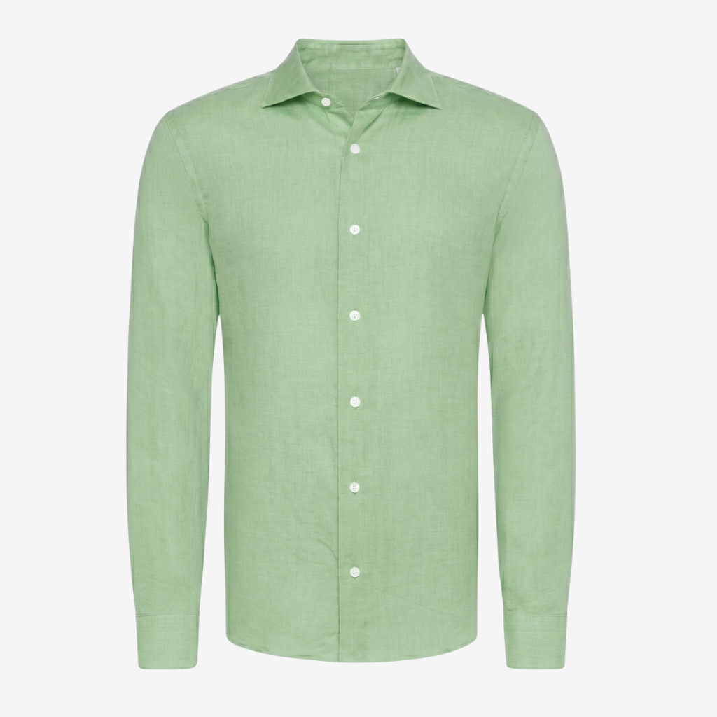 NOMU | Men’s Linen Button-Down Shirt